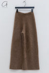 SWAYING 24 Autumn and Winter Cashmere Brushed Straight Pants SW-SW24AW3B41-TUO Camel
